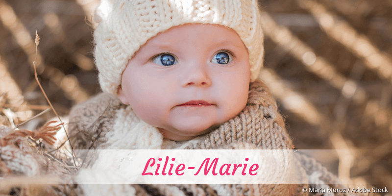 Baby mit Namen Lilie-Marie