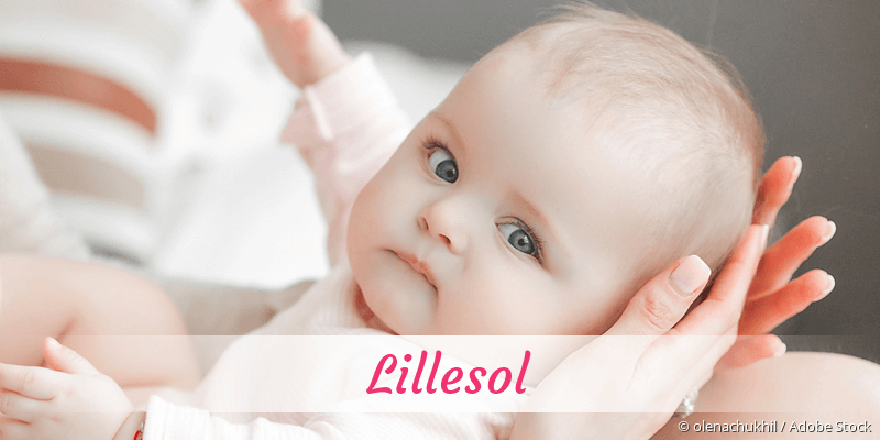 Baby mit Namen Lillesol