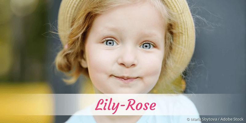 Baby mit Namen Lily-Rose