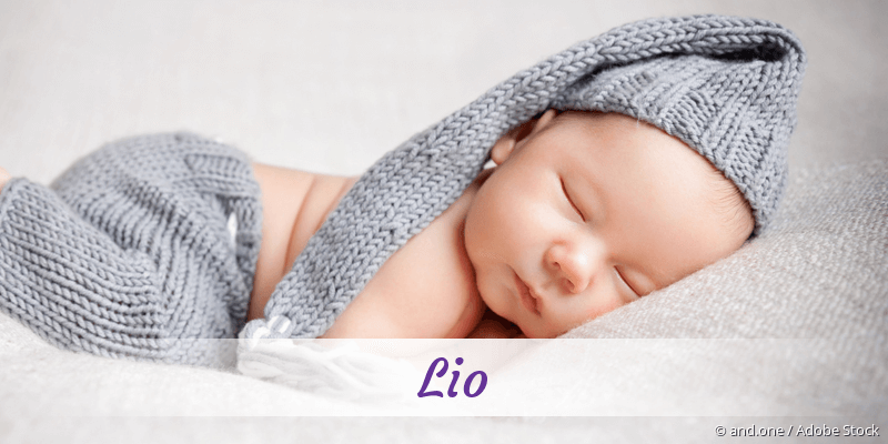 Baby mit Namen Lio