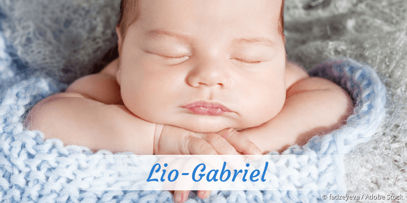 Baby mit Namen Lio-Gabriel