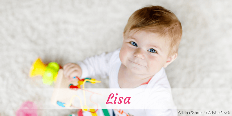 Baby mit Namen Lisa