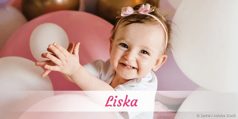 Baby mit Namen Liska
