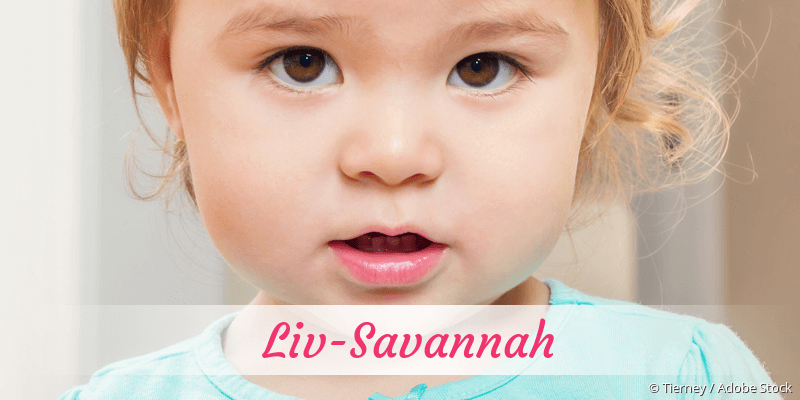 Baby mit Namen Liv-Savannah