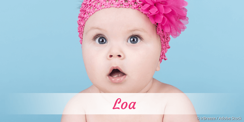 Baby mit Namen Loa