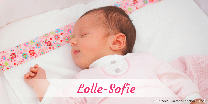 Baby mit Namen Lolle-Sofie