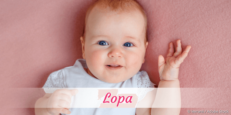 Baby mit Namen Lopa