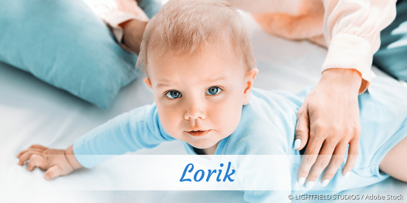 Baby mit Namen Lorik