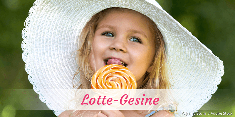 Baby mit Namen Lotte-Gesine