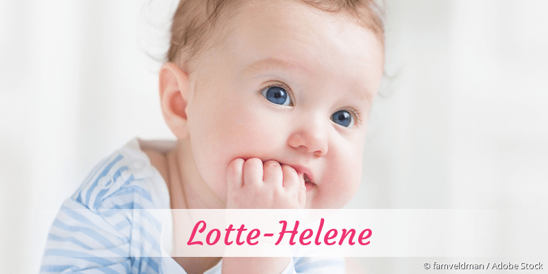 Baby mit Namen Lotte-Helene