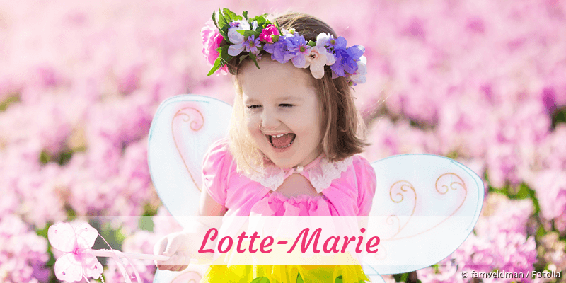 Baby mit Namen Lotte-Marie