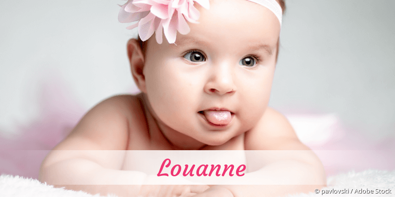 Baby mit Namen Louanne