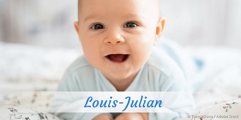 Baby mit Namen Louis-Julian