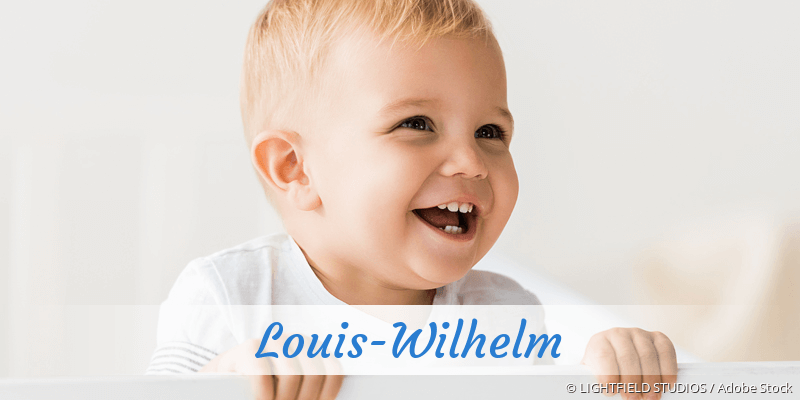 Baby mit Namen Louis-Wilhelm