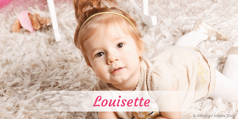Baby mit Namen Louisette