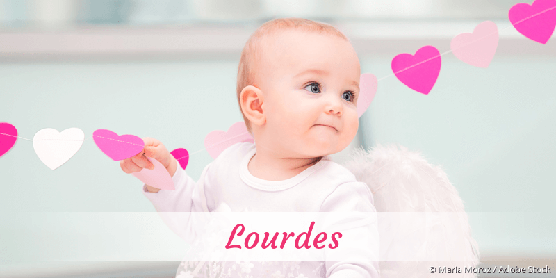 Baby mit Namen Lourdes