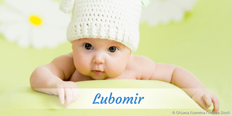 Baby mit Namen Lubomir