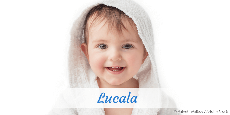 Baby mit Namen Lucala