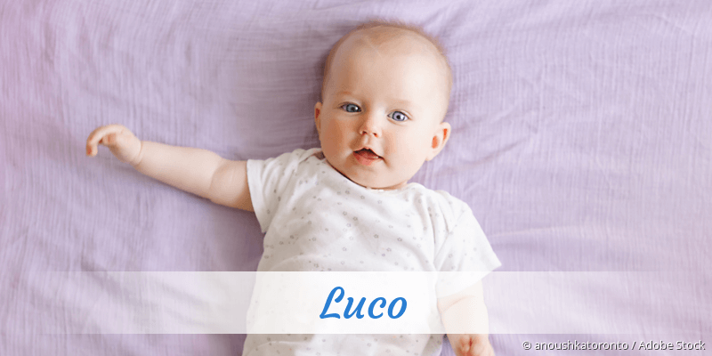 Baby mit Namen Luco