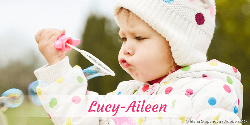 Baby mit Namen Lucy-Aileen
