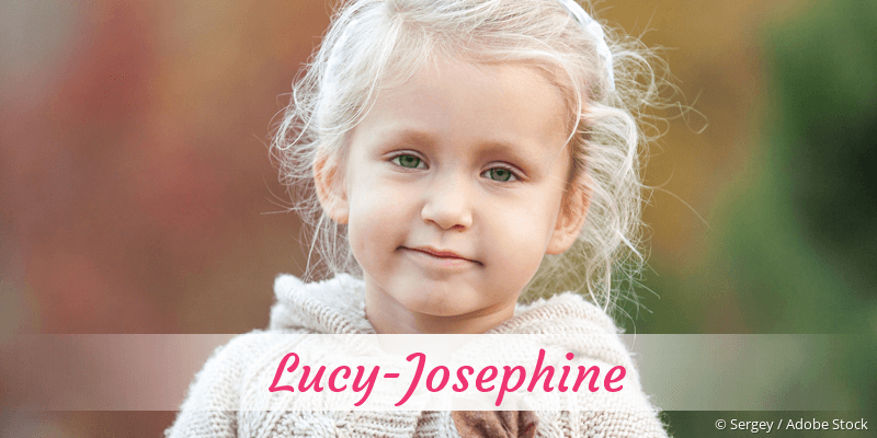 Baby mit Namen Lucy-Josephine