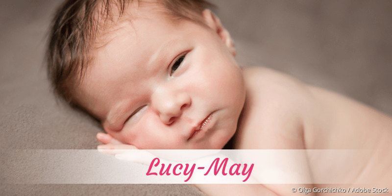 Baby mit Namen Lucy-May