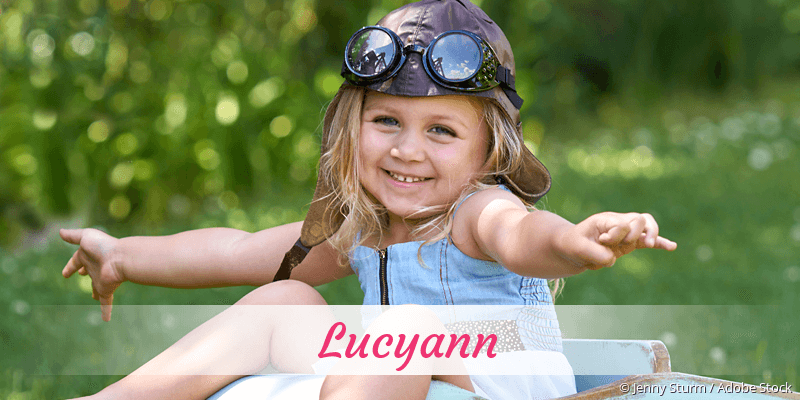 Baby mit Namen Lucyann