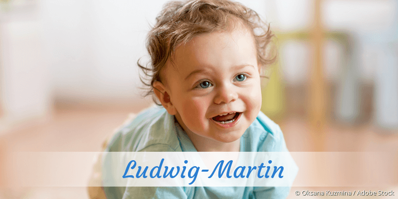 Baby mit Namen Ludwig-Martin