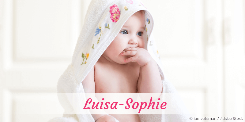 Baby mit Namen Luisa-Sophie