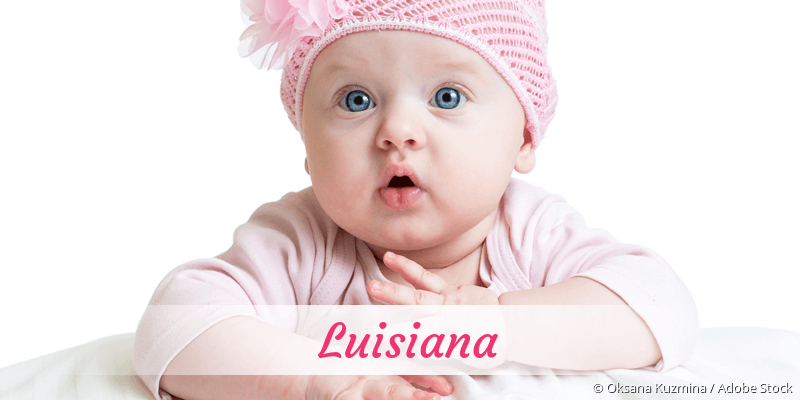Baby mit Namen Luisiana
