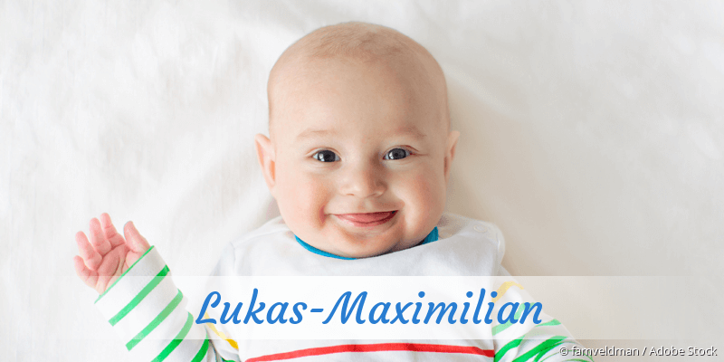Baby mit Namen Lukas-Maximilian
