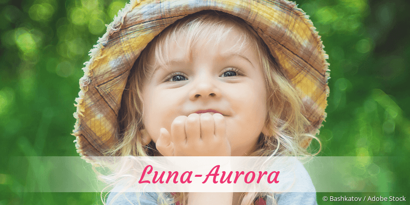 Baby mit Namen Luna-Aurora