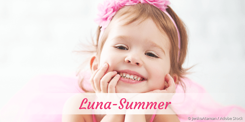 Baby mit Namen Luna-Summer