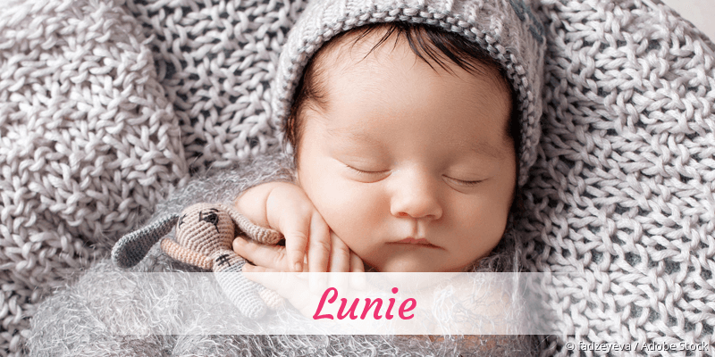 Baby mit Namen Lunie