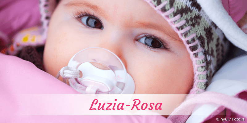 Baby mit Namen Luzia-Rosa