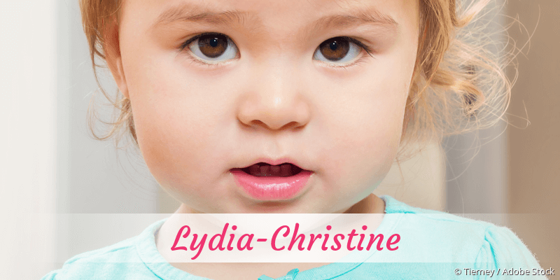 Baby mit Namen Lydia-Christine