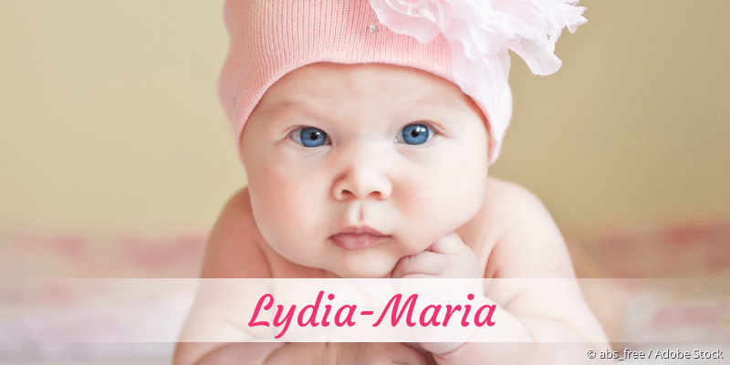 Baby mit Namen Lydia-Maria