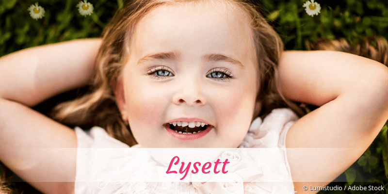 Baby mit Namen Lysett