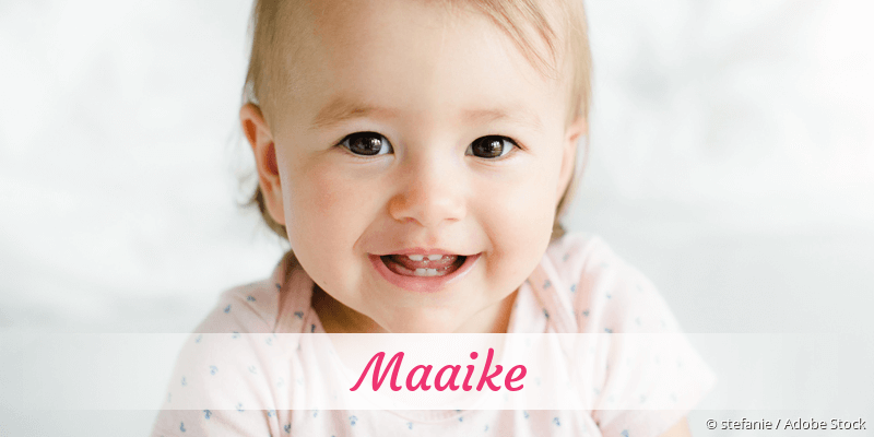 Baby mit Namen Maaike