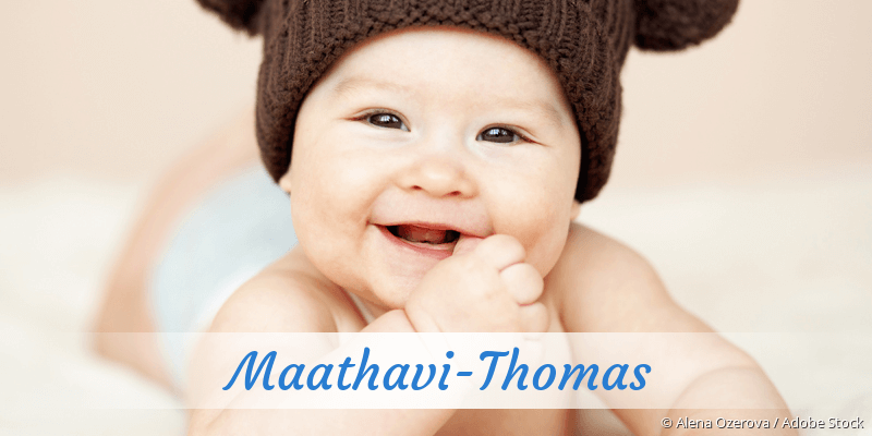 Baby mit Namen Maathavi-Thomas