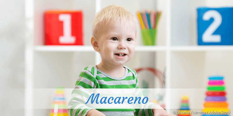 Baby mit Namen Macareno