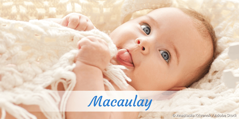 Baby mit Namen Macaulay