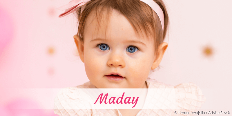 Baby mit Namen Maday