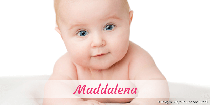Baby mit Namen Maddalena