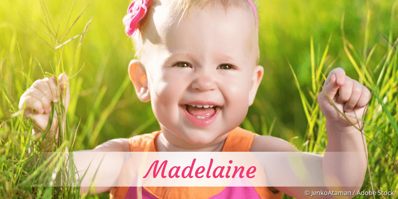Baby mit Namen Madelaine