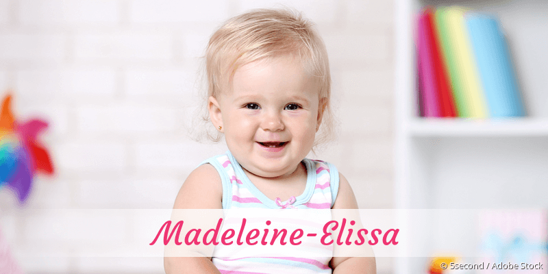 Baby mit Namen Madeleine-Elissa