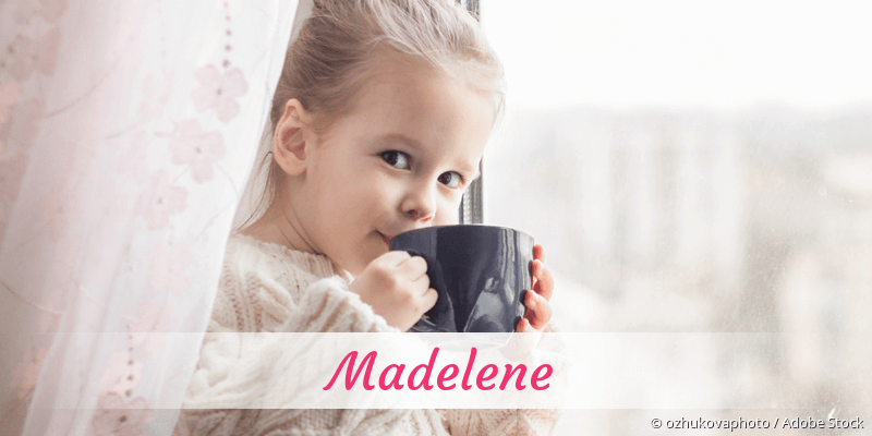 Baby mit Namen Madelene