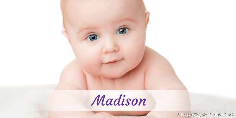 Baby mit Namen Madison