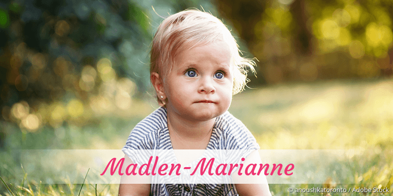 Baby mit Namen Madlen-Marianne