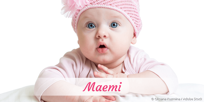 Baby mit Namen Maemi